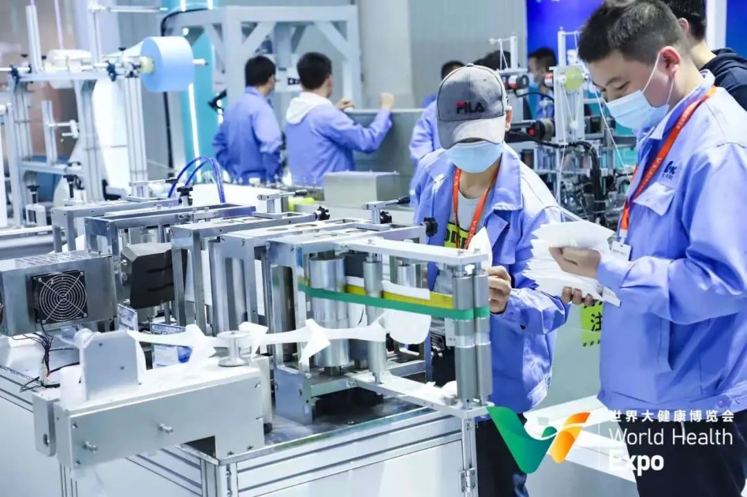 98858vip威尼斯游戏大健康产品集群亮相健博会